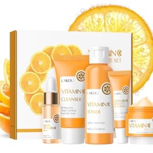 Laikou Vitamin C Skincare 5 PC Set Sealed